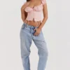 Kitty Baby Pink gerafftes Oberteil Kitty Baby Pink gerafftes Oberteil