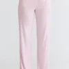 Klassischer Pyjama – Rosa, weiches Modal-Pyjama-Set