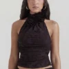 Kyra Cocoa Neckholder-Oberteil Kyra Cocoa Neckholder-Oberteil