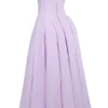Lady Orchid Twill trägerloses Tüll-Midi-Kleid Lady Orchid Twill trägerloses Tüll-Midi-Kleid