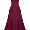 Lady Wine trägerloses Midikleid Lady Wine trägerloses Midikleid