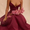 Lady Wine trägerloses Midikleid Lady Wine trägerloses Midikleid