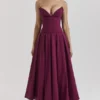 Lady Wine trägerloses Midikleid Lady Wine trägerloses Midikleid