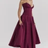 Lady Wine trägerloses Midikleid Lady Wine trägerloses Midikleid