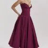 Lady Wine trägerloses Midikleid Lady Wine trägerloses Midikleid