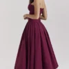 Lady Wine trägerloses Midikleid Lady Wine trägerloses Midikleid
