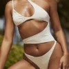 Lafayette Elfenbein Asymmetrischer Cutout-Bademode Lafayette Elfenbein Asymmetrischer Cutout-Bademode