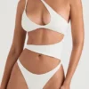 Lafayette Elfenbein Asymmetrischer Cutout-Bademode Lafayette Elfenbein Asymmetrischer Cutout-Bademode