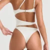 Lafayette Elfenbein Asymmetrischer Cutout-Bademode Lafayette Elfenbein Asymmetrischer Cutout-Bademode