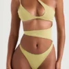 Lafayette Olive Asymmetrische Cutout-Bademode Lafayette Olive Asymmetrische Cutout-Bademode