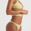 Lafayette Olive Asymmetrische Cutout-Bademode Lafayette Olive Asymmetrische Cutout-Bademode