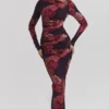 Lanetta Romantisches Maxikleid mit Blumenmuster Lanetta Romantisches Maxikleid mit Blumenmuster
