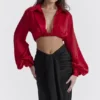 Laraine Cherry Seiden-Oberteil Laraine Cherry Seiden-Oberteil