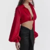 Laraine Cherry Seiden-Oberteil Laraine Cherry Seiden-Oberteil