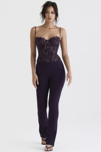Laurel Night Shade Hose mit hoher Taille