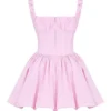 Le Puff Cotton Candy Baumwoll-Tüll-Minikleid
