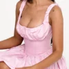 Le Puff Cotton Candy Baumwoll-Tüll-Minikleid