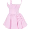 Le Puff Cotton Candy Baumwoll-Tüll-Minikleid