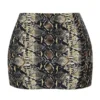 Lena Rock aus veganem Leder mit Schlangenprint Lena Rock aus veganem Leder mit Schlangenprint