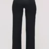 Leona Schwarze Satin-Hose mit Überrock Leona Schwarze Satin-Hose mit Überrock