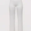 Leona Weiße Satin-Hose mit Überrock Leona Weiße Satin-Hose mit Überrock