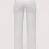 Leona Weiße Satin-Hose mit Überrock Leona Weiße Satin-Hose mit Überrock