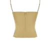 Letitia Olive Satin-Schnürkorsett Letitia Olive Satin-Schnürkorsett