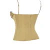 Letitia Olive Satin-Schnürkorsett Letitia Olive Satin-Schnürkorsett