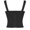Liberty Schwarzes Satin-Korsett Liberty Schwarzes Satin-Korsett