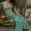 Lila Jade Rüschen-Maxirock Lila Jade Rüschen-Maxirock