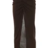 Lilas Espresso Strick-Midirock Lilas Espresso Strick-Midirock