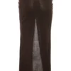 Lilas Espresso Strick-Midirock Lilas Espresso Strick-Midirock