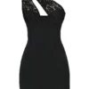 Lily – Schwarzes Minikleid aus Spitze Lily – Schwarzes Minikleid aus Spitze