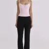 Lini Pink Mesh-Korsetts-Oberteil Lini Pink Mesh-Korsetts-Oberteil