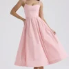 Lolita Rose Pink Baumwoll-Korsetts-Sommerkleider Lolita Rose Pink Baumwoll-Korsetts-Sommerkleider
