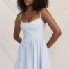Lolita Soft Blue Korsettsommerkleid Lolita Soft Blue Korsettsommerkleid