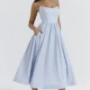 Lolita Soft Blue Korsettsommerkleid Lolita Soft Blue Korsettsommerkleid