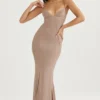 Loren Latte Korsetts-Maxikleid Loren Latte Korsetts-Maxikleid