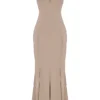 Loren Latte Korsetts-Maxikleid Loren Latte Korsetts-Maxikleid
