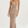 Loren Latte Korsetts-Maxikleid Loren Latte Korsetts-Maxikleid