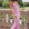 Loren Rosa Maxikleid Loren Rosa Maxikleid