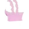 Lorena Pink Floaty Cropped Top Lorena Pink Floaty Cropped Top