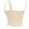 Lottie Gingerbread Gingham Korsett Lottie Gingerbread Gingham Korsett