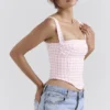 Lottie Strawberry Shortcake Gingham-Korsett Lottie Strawberry Shortcake Gingham-Korsett