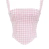 Lottie Strawberry Shortcake Gingham-Korsett Lottie Strawberry Shortcake Gingham-Korsett