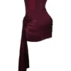 Loubella Mulberry trägerloses Korsetts-Kleid Loubella Mulberry trägerloses Korsetts-Kleid