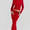 Lourdes Scarlet Maxirock aus Kaschmirmischung Lourdes Scarlet Maxirock aus Kaschmirmischung