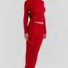 Lourdes Scarlet Maxirock aus Kaschmirmischung Lourdes Scarlet Maxirock aus Kaschmirmischung