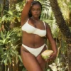 Capri Vanilla Bikinioberteil mit hohem Beinausschnitt als Unterteil Capri Vanilla Bikinioberteil mit hohem Beinausschnitt als Unterteil