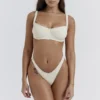 Capri Vanilla Bikinioberteil mit hohem Beinausschnitt als Unterteil Capri Vanilla Bikinioberteil mit hohem Beinausschnitt als Unterteil